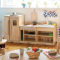 Alternate Image #2 of Premium Solid Maple Toddler Kitchen Units