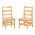 Ladderback Chair 14 Inch - Set of 2