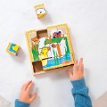 Alternate Image #5 of Wooden Farm Animals Cube Puzzle - 6 Puzzles in One,  16 pieces