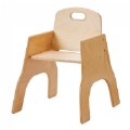 Thumbnail Image of Chairries Wooden Stackable Chair 13" Height