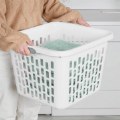 Thumbnail Image #2 of Bushel Square Laundry Basket - White