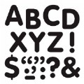 Thumbnail Image #2 of 2" Black Letters and Punctuation Marks STICK-EZE®