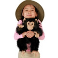 Alternate Image #3 of Baby Chimp Hand Puppet