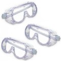 Clear Safety Goggles - Set of 3