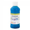 Washable 16 oz. Fluorescent Finger Paint - Blue