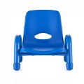 Alternate Image #2 of Nature Color Chunky Stackable Chair - 5.5" Seat Height - Blue