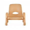 Alternate Image #2 of Nature Color Chunky Stackable Chair - 5.5" Seat Height - Natural