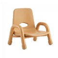 Nature Color Chunky Stackable 6.5" Chair - Natural