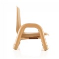 Alternate Image #3 of Nature Color Chunky Stackable 6.5" Chair - Natural