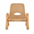 Alternate Image #2 of Chunky Stackable Chair - 7.5" Seat Height - Natural