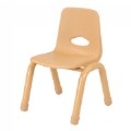 Chunky Stackable Chair - 11.5" Seat Height - Natural