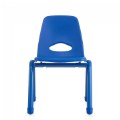 Thumbnail Image #2 of Nature Color Chunky Stackable Chair - 15.5" Seat Height - Blue