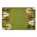 Thumbnail Image of Kaplan® Tranquil Trees Carpets - 6' x 9' Rectangle - Green