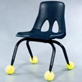 Alternate Image #3 of Chair Socks for Noise Reduction - Set of 96