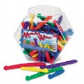 Bright Colored Measuring Worms in Four Sizes with Activities Guide