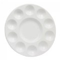 Round Paint Palette with 10 Paint Wells