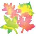 Color Diffusing Leaves