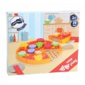 Alternate Image #5 of Cuttable Pizza Wooden Playset