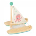 Alternate Image #5 of Octopus Catamaran Wooden Water Toy
