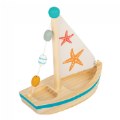 Alternate Image #4 of Starfish Sailboat Wooden Water Toy