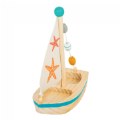 Alternate Image #5 of Starfish Sailboat Wooden Water Toy