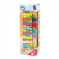 Alternate Image #5 of Colorful Wooden Wobbling Tower Game