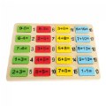 Alternate Image #2 of Wooden Math Number Tiles Educational Toy