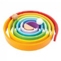 Alternate Image #4 of XL Wooden Rainbow with Wooden Balls