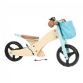 Alternate Image #3 of Wooden 2-in-1 Tricycle & Balance Bike - Blue