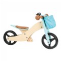 Alternate Image #4 of Wooden 2-in-1 Tricycle & Balance Bike - Blue