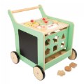Alternate Image #3 of Wooden Pastel Baby Walker and Activity Center