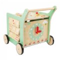 Alternate Image #4 of Wooden Pastel Baby Walker and Activity Center