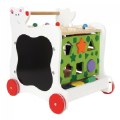 Alternate Image #2 of Wooden Bear Baby Walker and Activity Center
