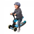 Alternate Image #3 of Skootie 2-in-1 Ride-On and Scooter - Neon Blue