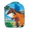 Alternate Image #3 of 3D Horse Stable Junior Backpack with 3 Figures
