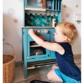 Alternate Image #2 of Children's Complete Play Kitchen - Blue