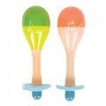 Alternate Image #2 of "Groovy Beats" Wooden Maracas Set