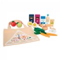 Wooden Market Food Playset