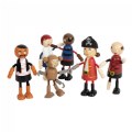 Adventure Pirate Bending Dolls - Set of 6