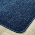 Alternate Image #2 of Mt. St. Helens Solid Color Carpet - Blueberry Blue - 4' x 6' Rectangle