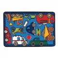 Wheels on the Go KID$ Value Rug - 4' x 6' Rectangle