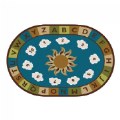 Sunny Day Learn & Play Rug - Nature - Oval