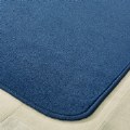 Alternate Image #2 of Mt. Shasta Solid Color Carpet - 4' x 6' Rectangle - Ocean Blue
