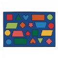 Color Shapes KID$ Value Rug - 4' x 6' Rectangle