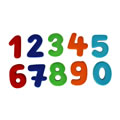Alternate Image #2 of Rubbabu™ Magnetic Number Set