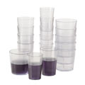 5 oz. Clear Stackable Tumbler - Set of 12