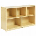 Birch Plywood Carolina 30" 5-Compartment Storage Unit Classroom Furniture