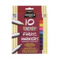 10 - Count Bright Fabric Markers - Single Box