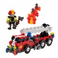 Alternate Image #2 of Plus-Plus® GO! Fire Truck & Firefighter Building Set - 430 Pieces
