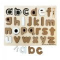 Chalkboard-Based Lowercase Puzzle